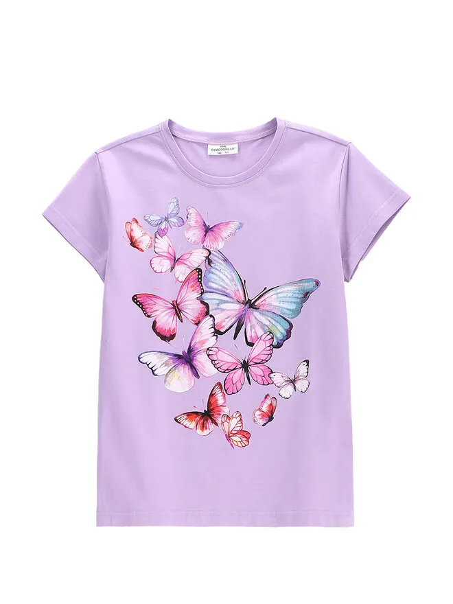 Coccodrillo T-Shirt · Μωβ