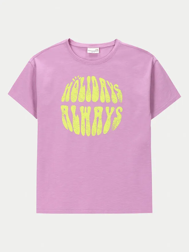 Coccodrillo T-Shirt · Ροζ
