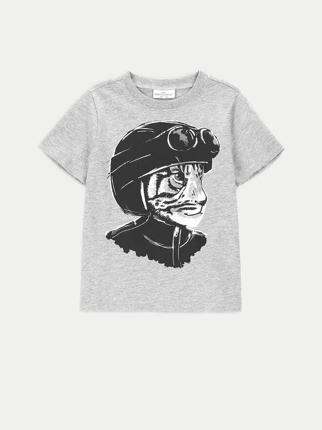 Coccodrillo T-Shirt · Γκρι