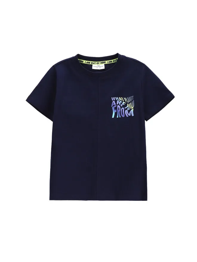 Coccodrillo T-Shirt · Σκούρο μπλε