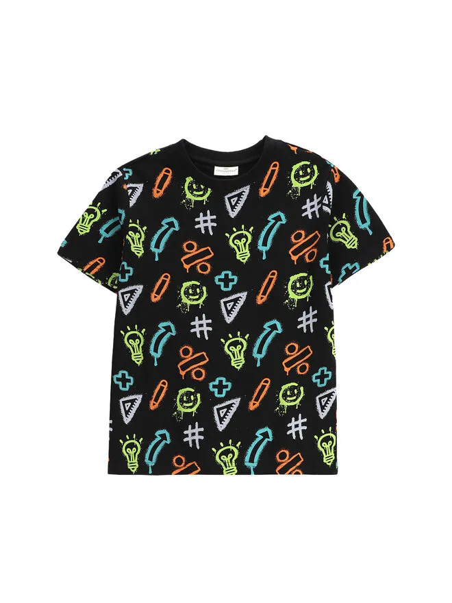 Coccodrillo T-Shirt · Μαύρο
