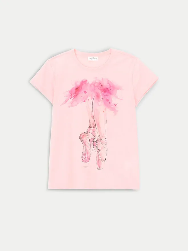 Coccodrillo T-Shirt · Ροζ