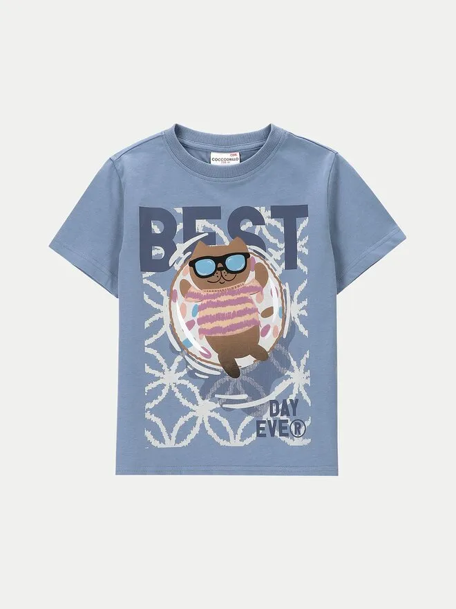 Coccodrillo T-Shirt · Μπλε
