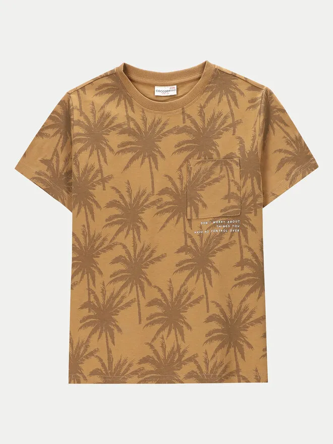 Coccodrillo T-Shirt · Μπεζ