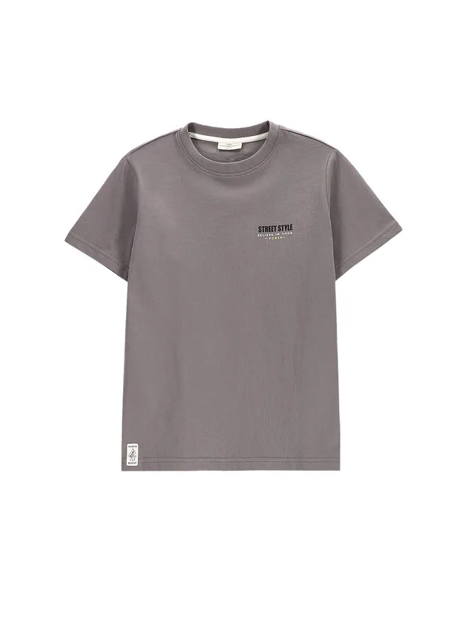 Coccodrillo T-Shirt · Γκρι