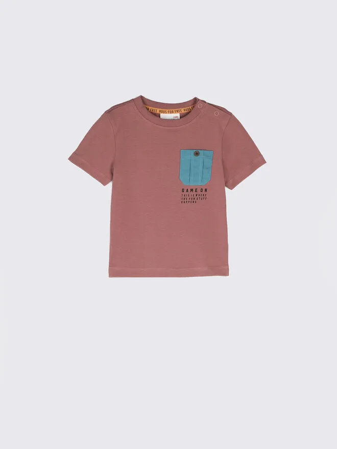 Coccodrillo T-Shirt · Μπορντό