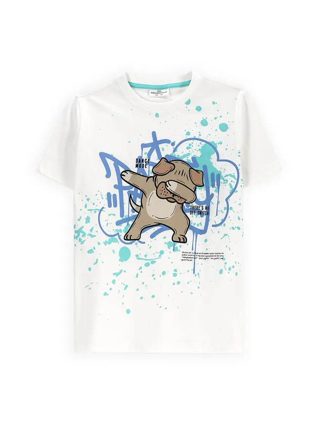 Coccodrillo T-Shirt · Λευκό