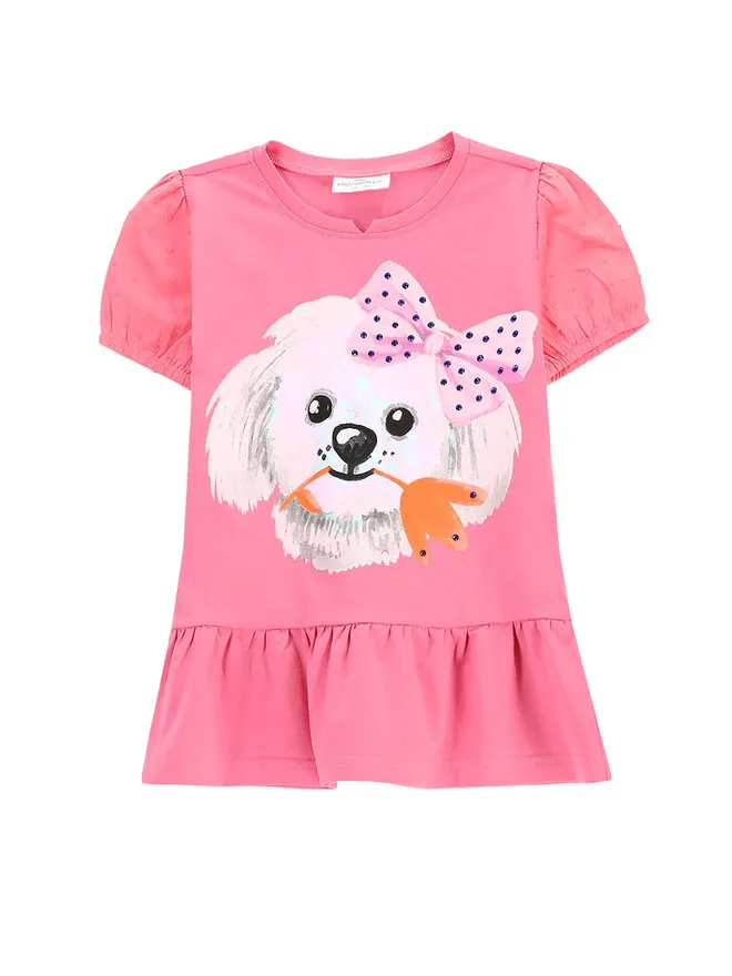Coccodrillo T-Shirt · Ροζ
