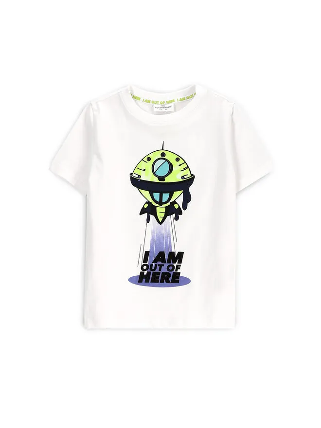 Coccodrillo T-Shirt · Λευκό