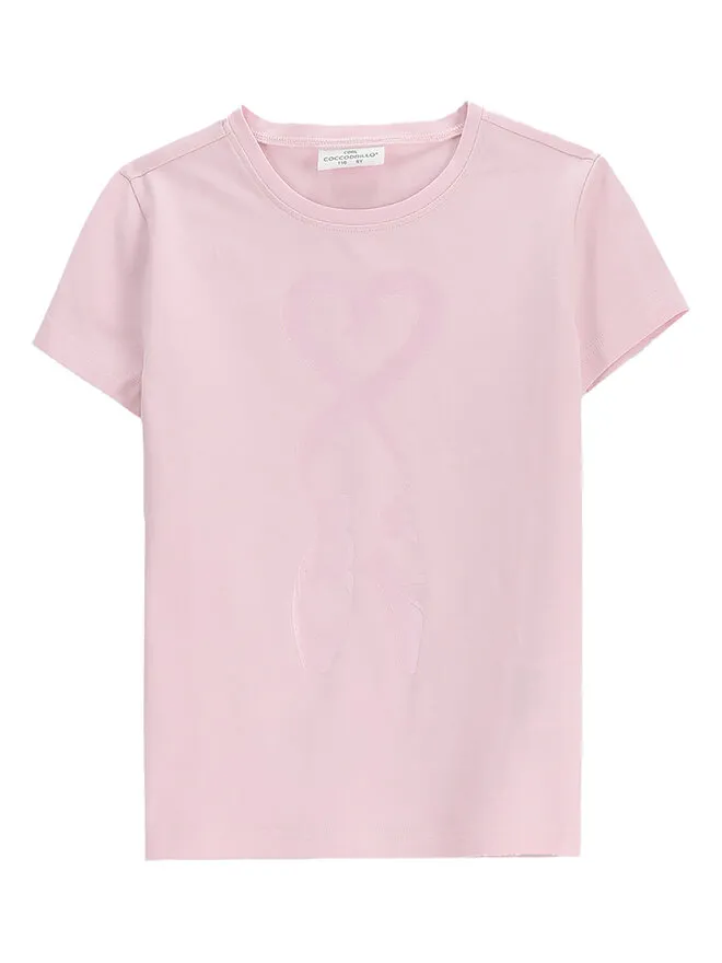 Coccodrillo T-Shirt · Ροζ