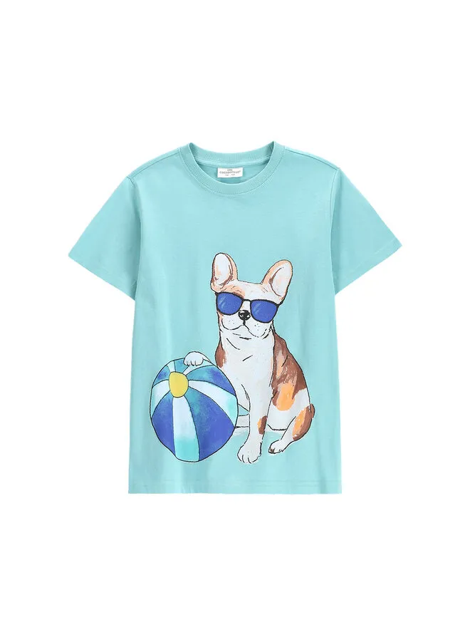 Coccodrillo T-Shirt · Γαλάζιο