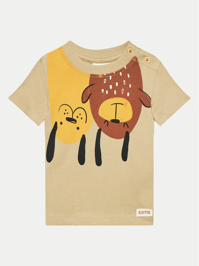Coccodrillo T-Shirt · Μπεζ