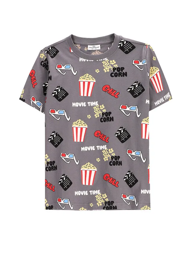 Coccodrillo T-Shirt · Γκρι