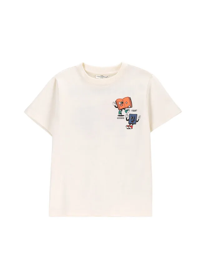 Coccodrillo T-Shirt · Εκρού
