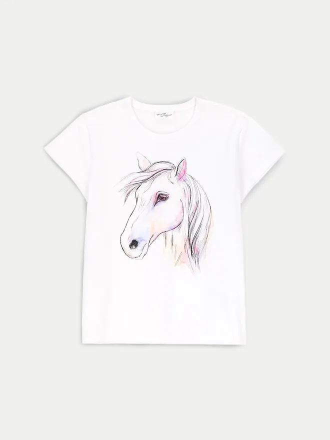 Coccodrillo T-Shirt · Λευκό
