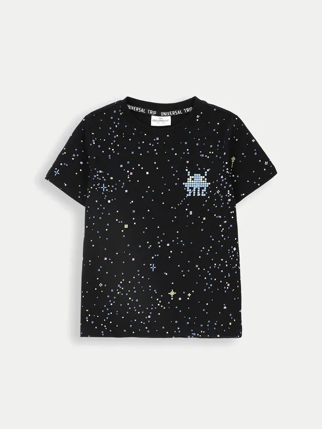 Coccodrillo T-Shirt · Μαύρο