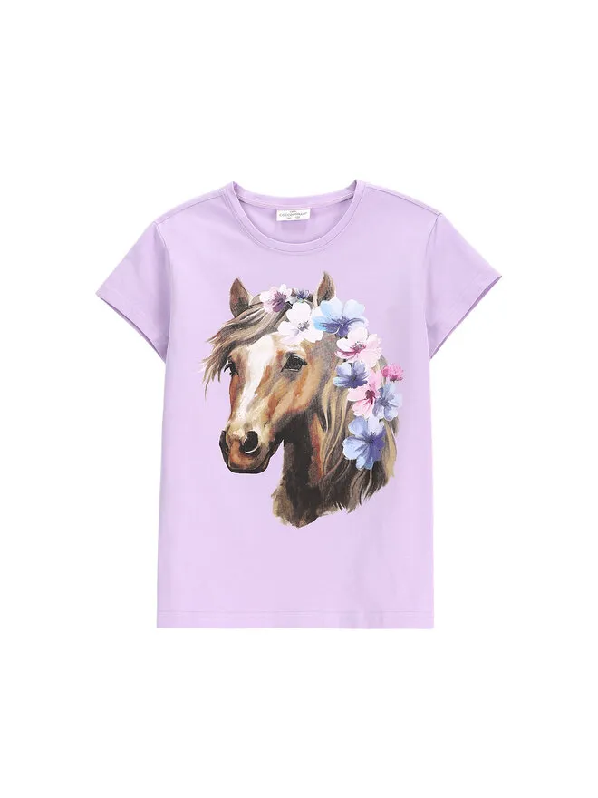 Coccodrillo T-Shirt · Μωβ