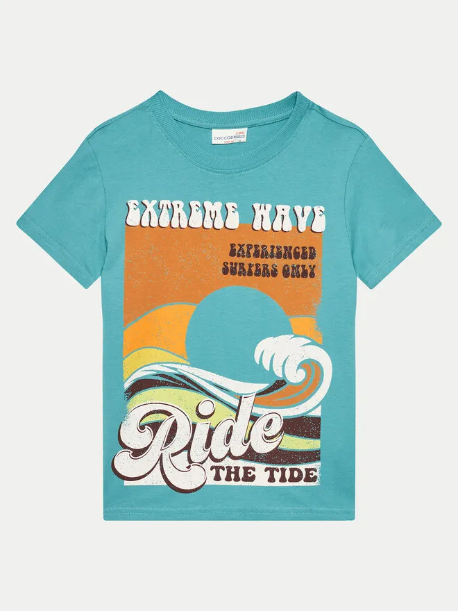 Coccodrillo T-Shirt · Μπλε