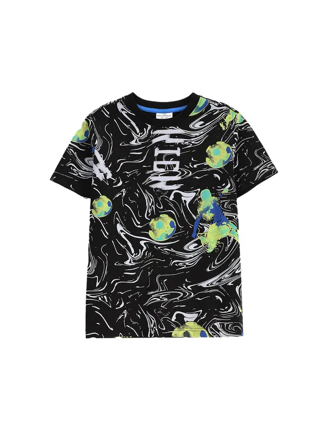 Coccodrillo T-Shirt · Μαύρο