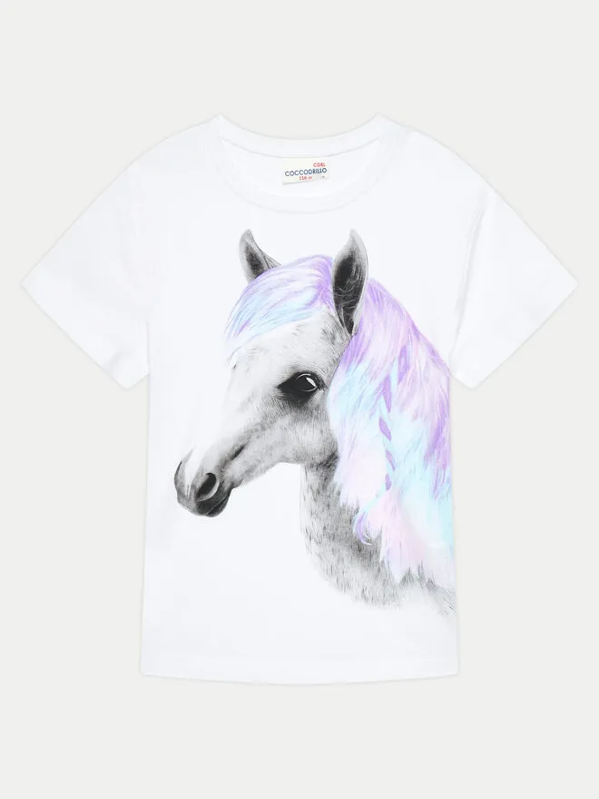 Coccodrillo T-Shirt · Λευκό