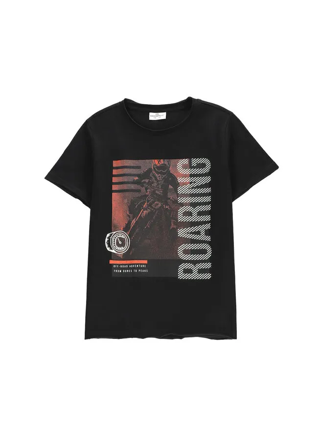 Coccodrillo T-Shirt · Μαύρο
