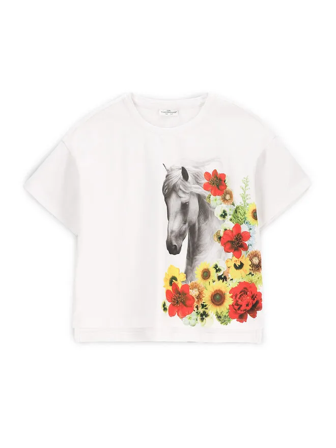 Coccodrillo T-Shirt · Λευκό