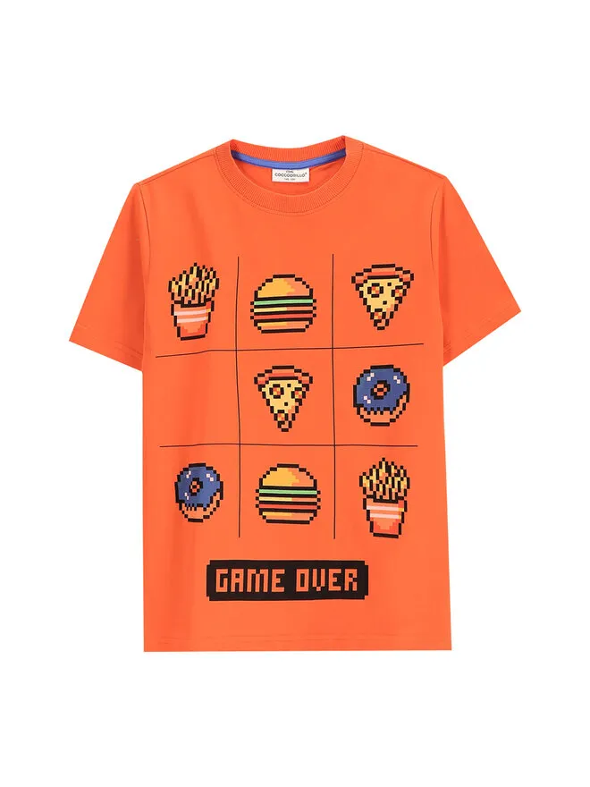 Coccodrillo T-Shirt · Πορτοκαλί