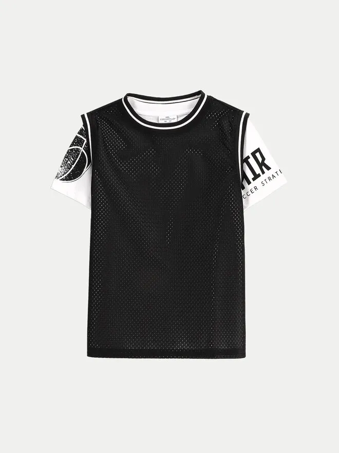 Coccodrillo T-Shirt · Μαύρο