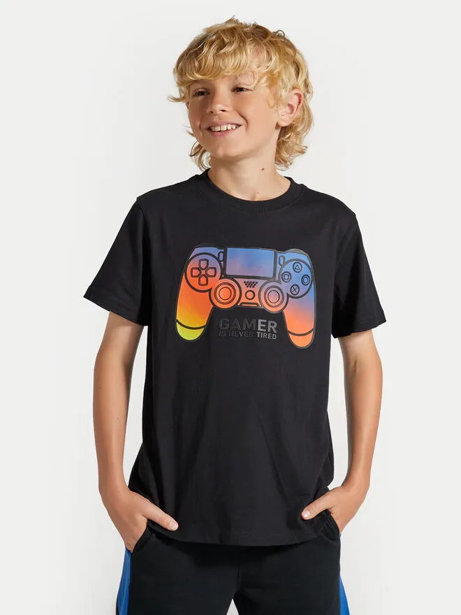 Coccodrillo T-Shirt · Μαύρο