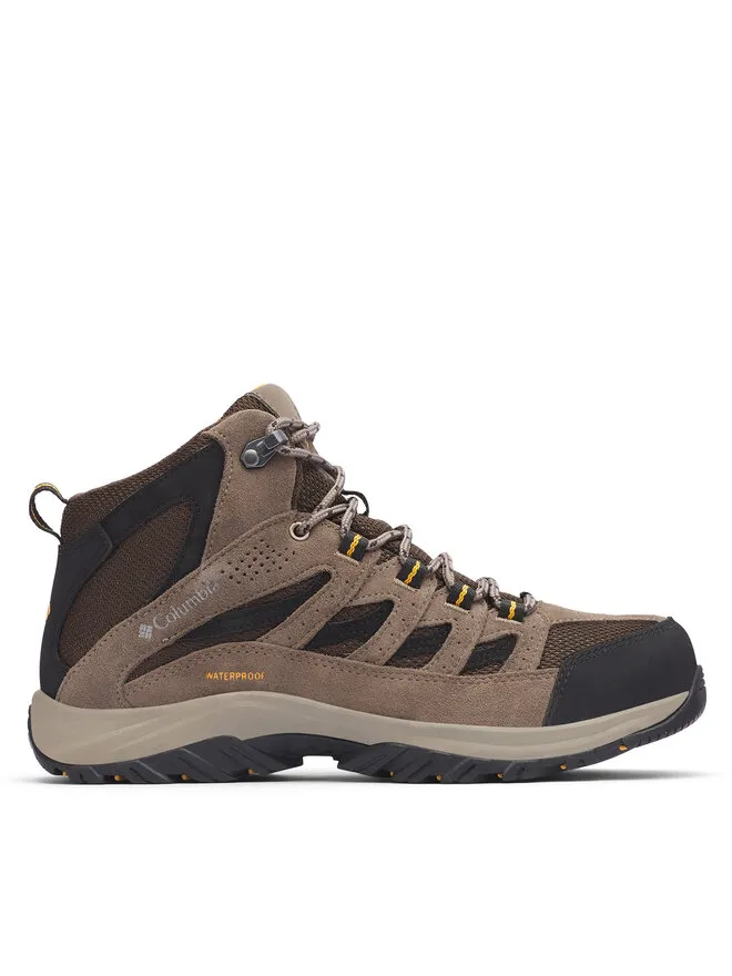 Columbia Παπούτσια πεζοπορίας · Crestwood Mid Waterproof 2100641 · Καφέ