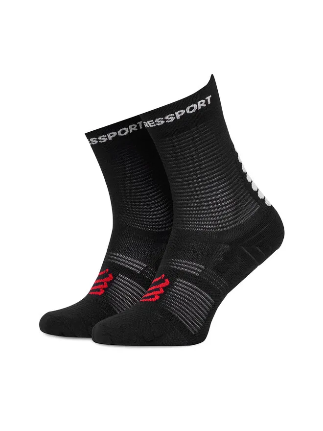 Compressport Κάλτσες Κοντές Unisex · Μαύρο