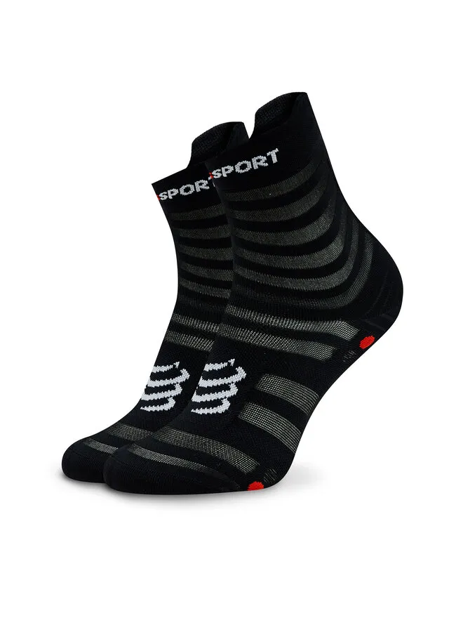 Compressport Κάλτσες Ψηλές Unisex · Μαύρο