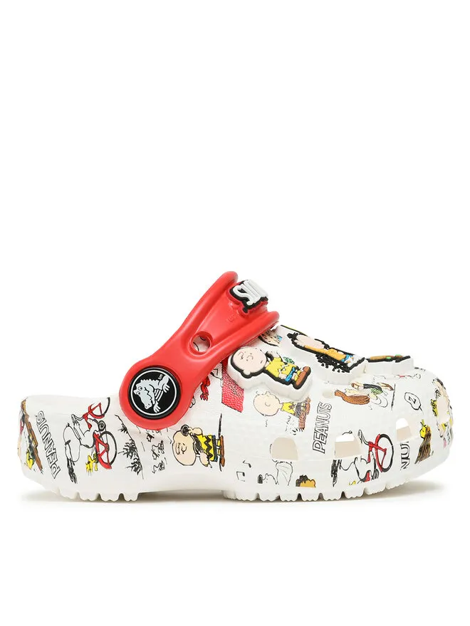 Crocs Παντόφλες · Snoopy · Λευκό