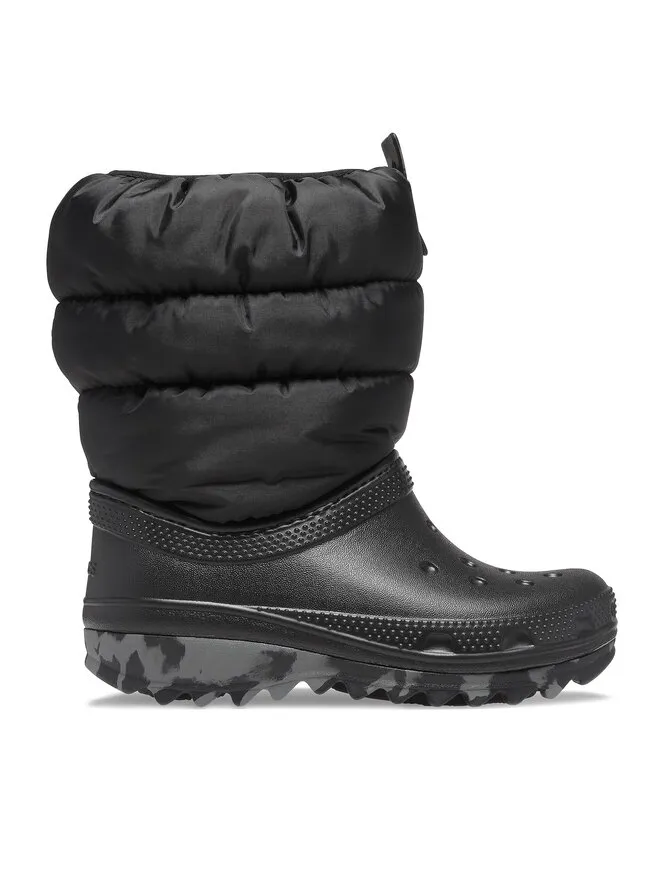 Crocs Μπότες Χιονιού · Μαύρο