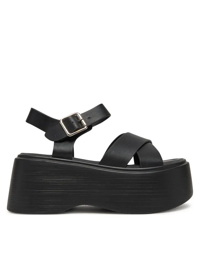 DeeZee Σανδάλια · Μαύρο · 8 cm