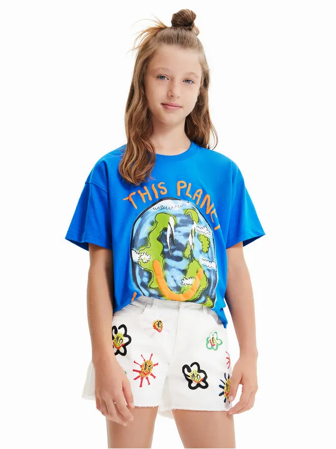 Desigual T-Shirt · Μπλε