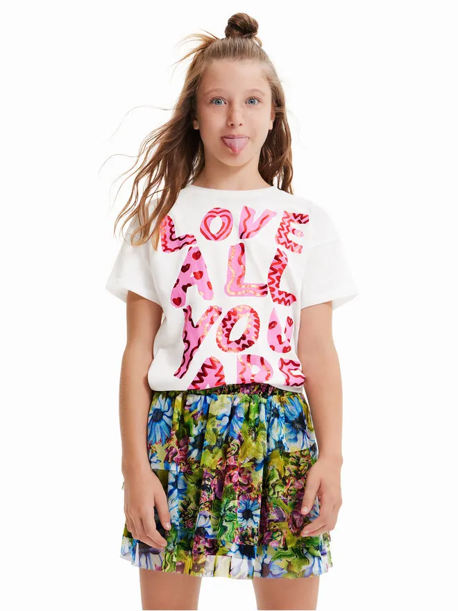 Desigual T-Shirt · Εκρού