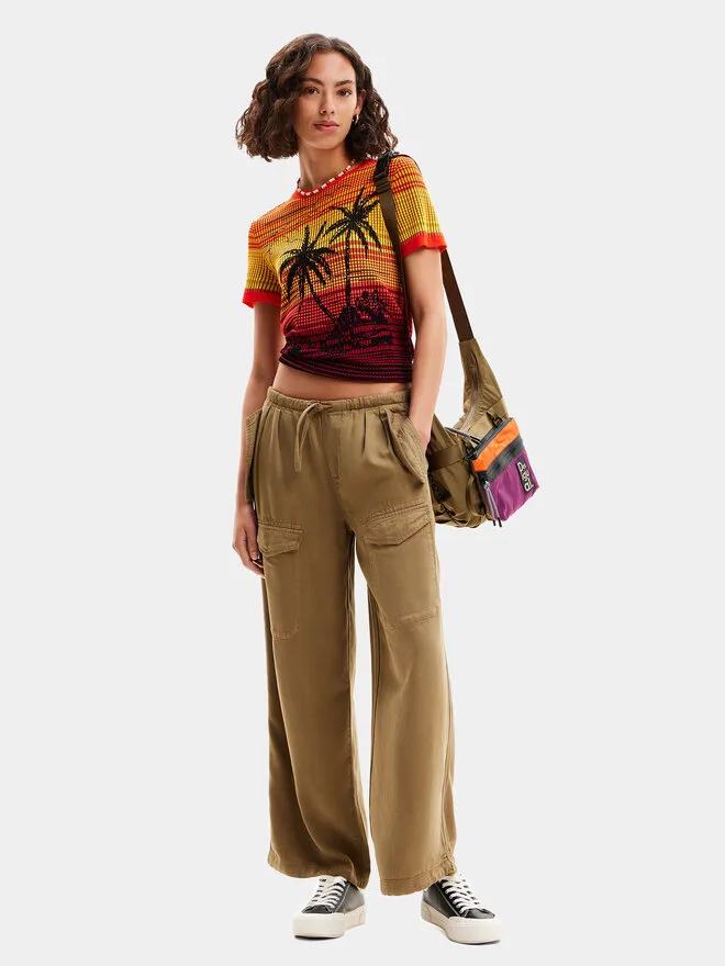 Desigual T-Shirt · Πορτοκαλί