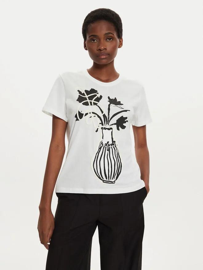 Desigual T-Shirt · Λευκό