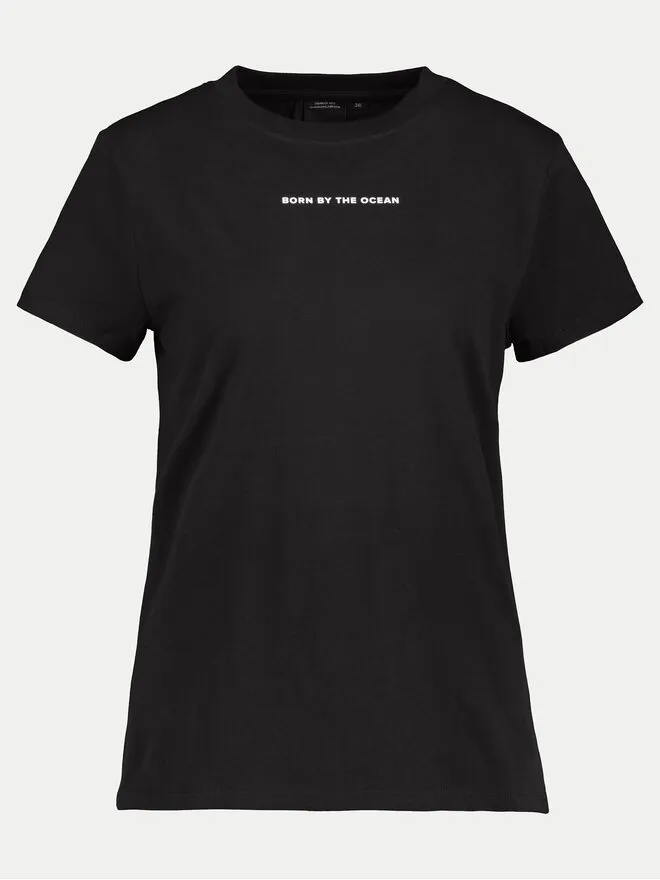 Didriksons T-Shirt · Μαύρο