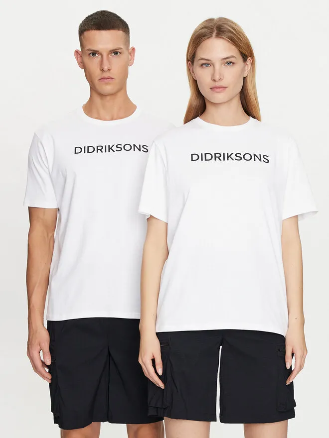 Didriksons T-Shirt · Λευκό