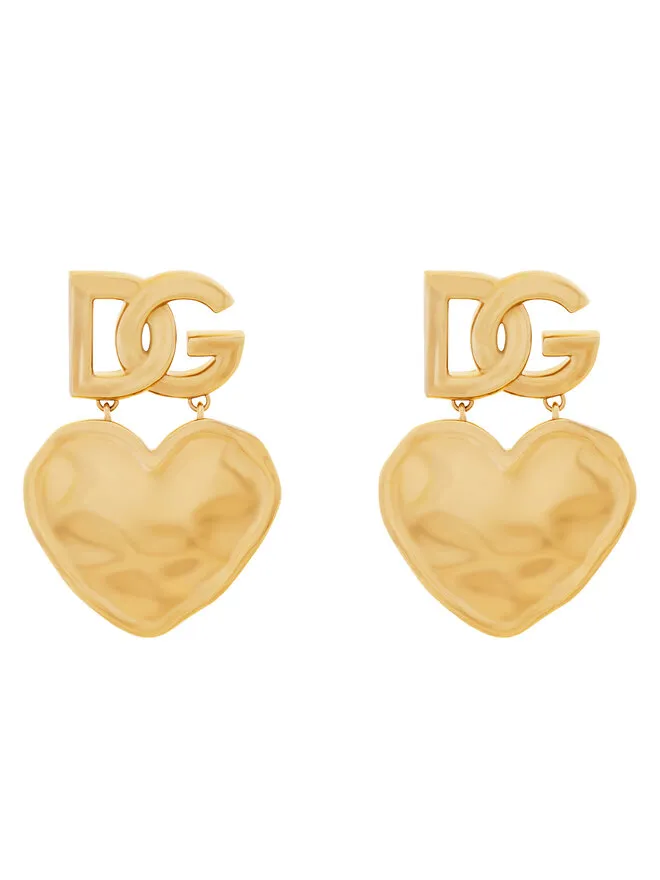 Dolce&Gabbana Σκουλαρίκια με κλιπ · Χρυσό · Ορείχαλκος
