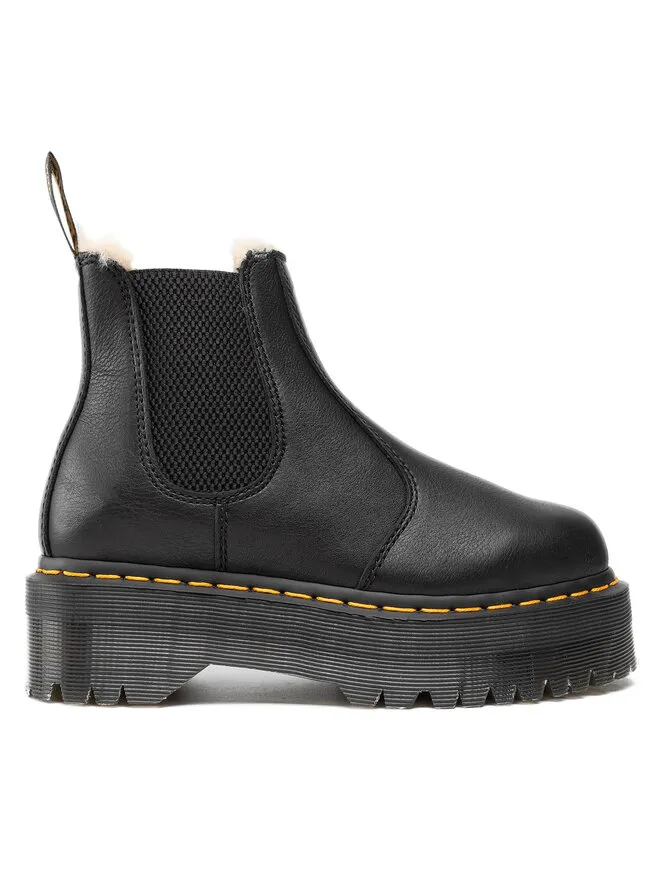 Dr. Martens Μποτάκια με λάστιχο · Μαύρο