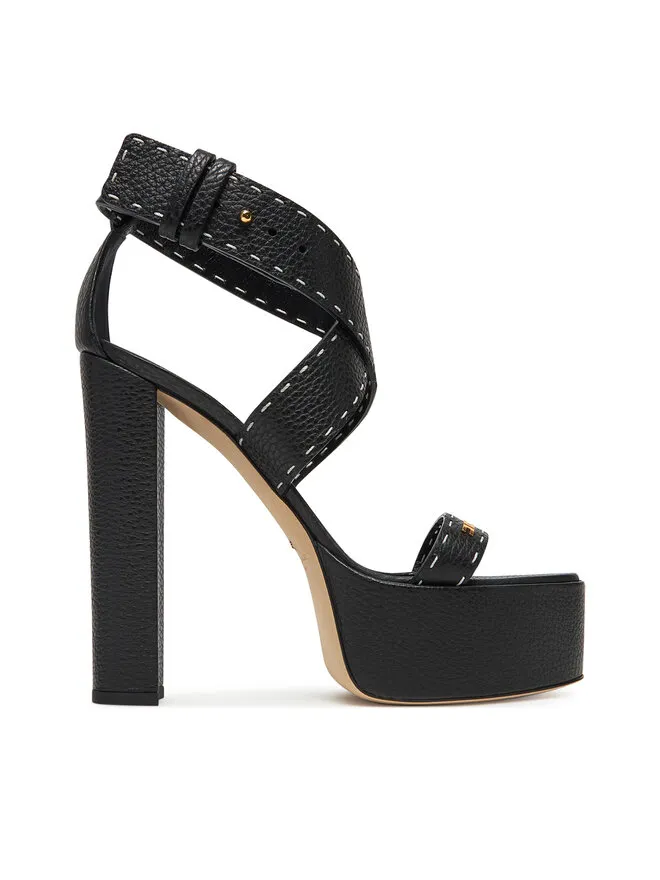 Elisabetta Franchi Σανδάλια · Μαύρο · 13 cm