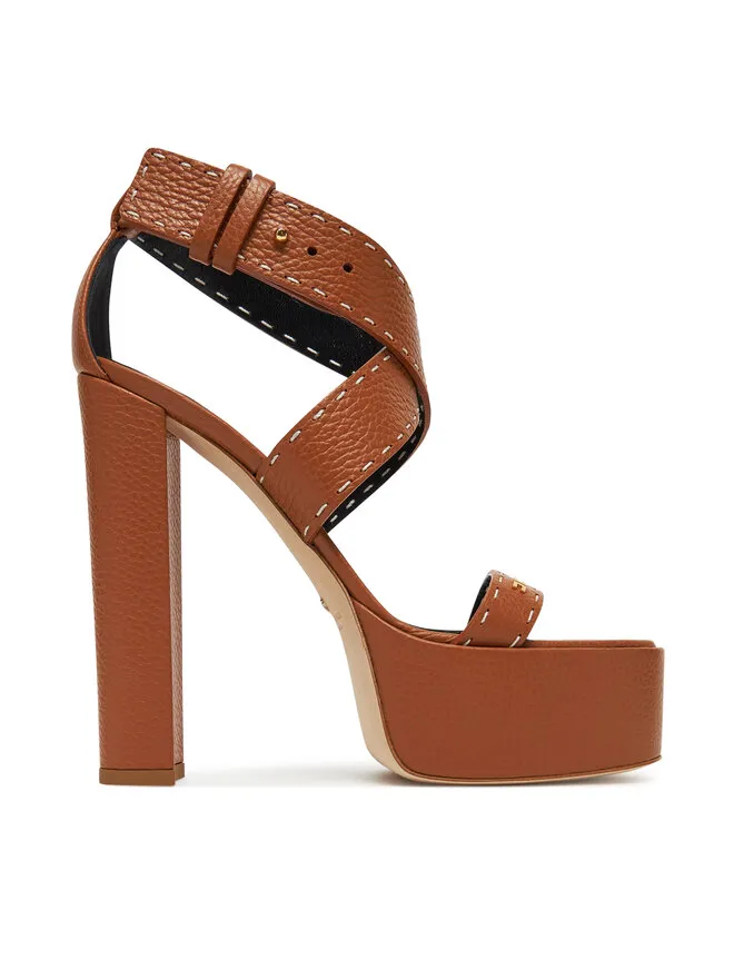 Elisabetta Franchi Σανδάλια · Καφέ · 13 cm