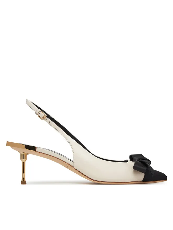 Elisabetta Franchi Σανδάλια · Εκρού · 6 cm
