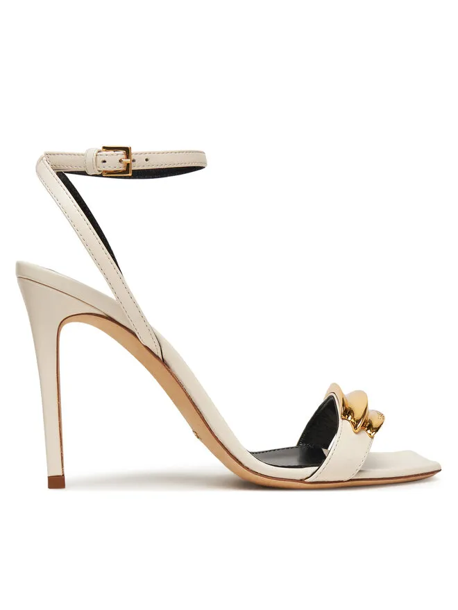 Elisabetta Franchi Σανδάλια · Εκρού · 9 cm
