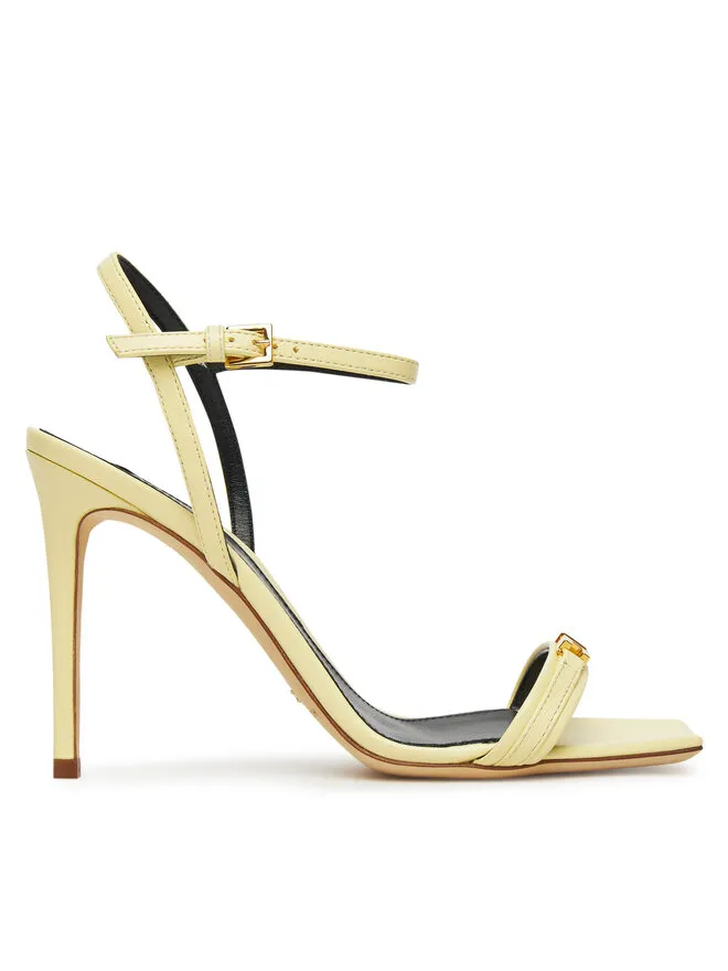 Elisabetta Franchi Σανδάλια · Κίτρινο · 9 cm