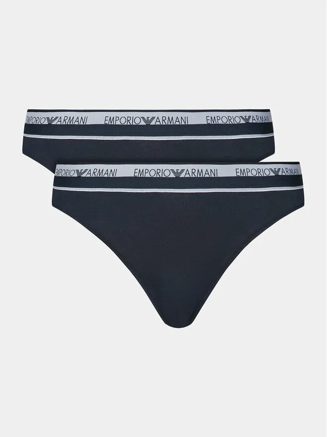 Emporio Armani Underwear Σετ 2 τεμάχια σλιπ brazil · Σκούρο μπλε