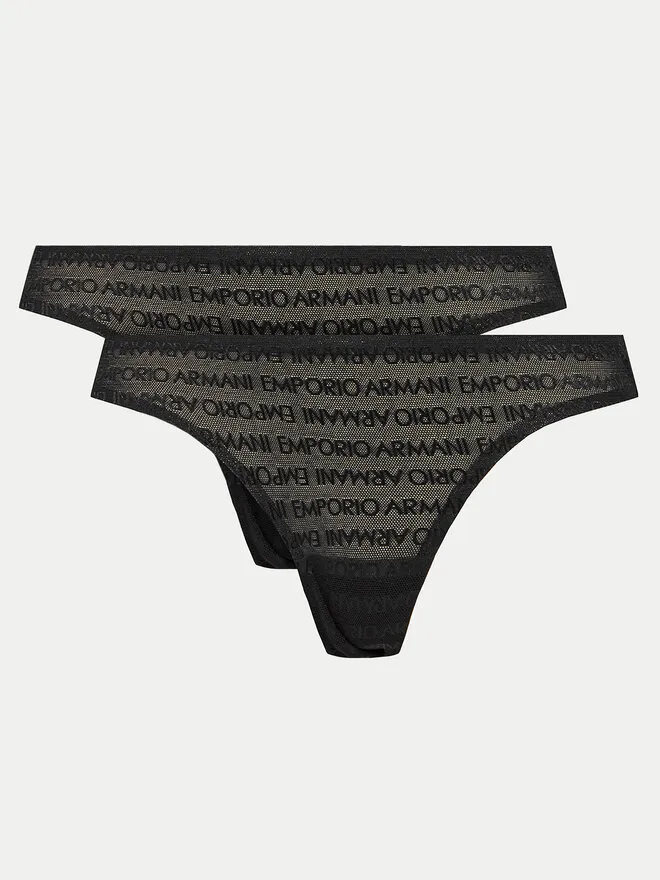 Emporio Armani Underwear Σετ 2 τεμάχια σλιπ brazil · Μαύρο